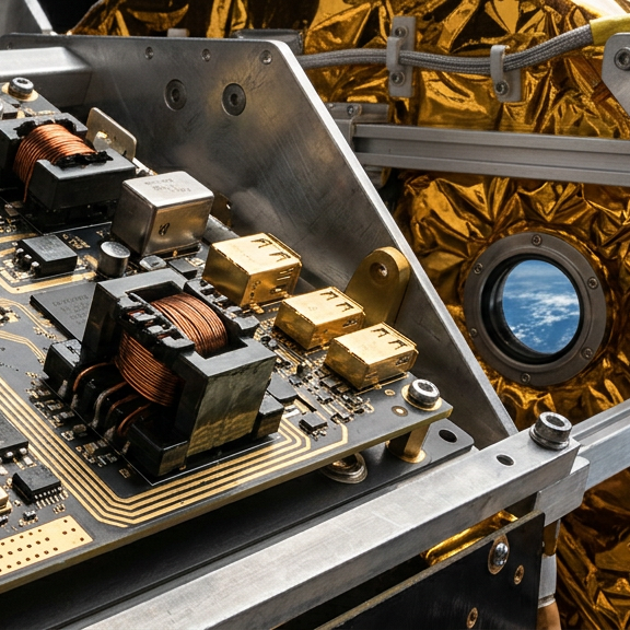 Why Space-Grade Magnetics Matter in Satellite Bus Power Electronics